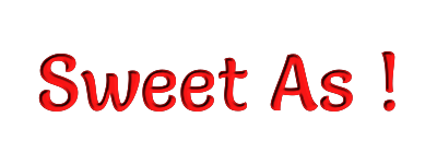 sweet as banner